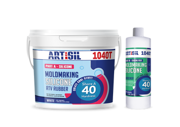 ArtiSil 1040T 40 Shore Hardness A Tin Cure Mold Making Silicone Kit